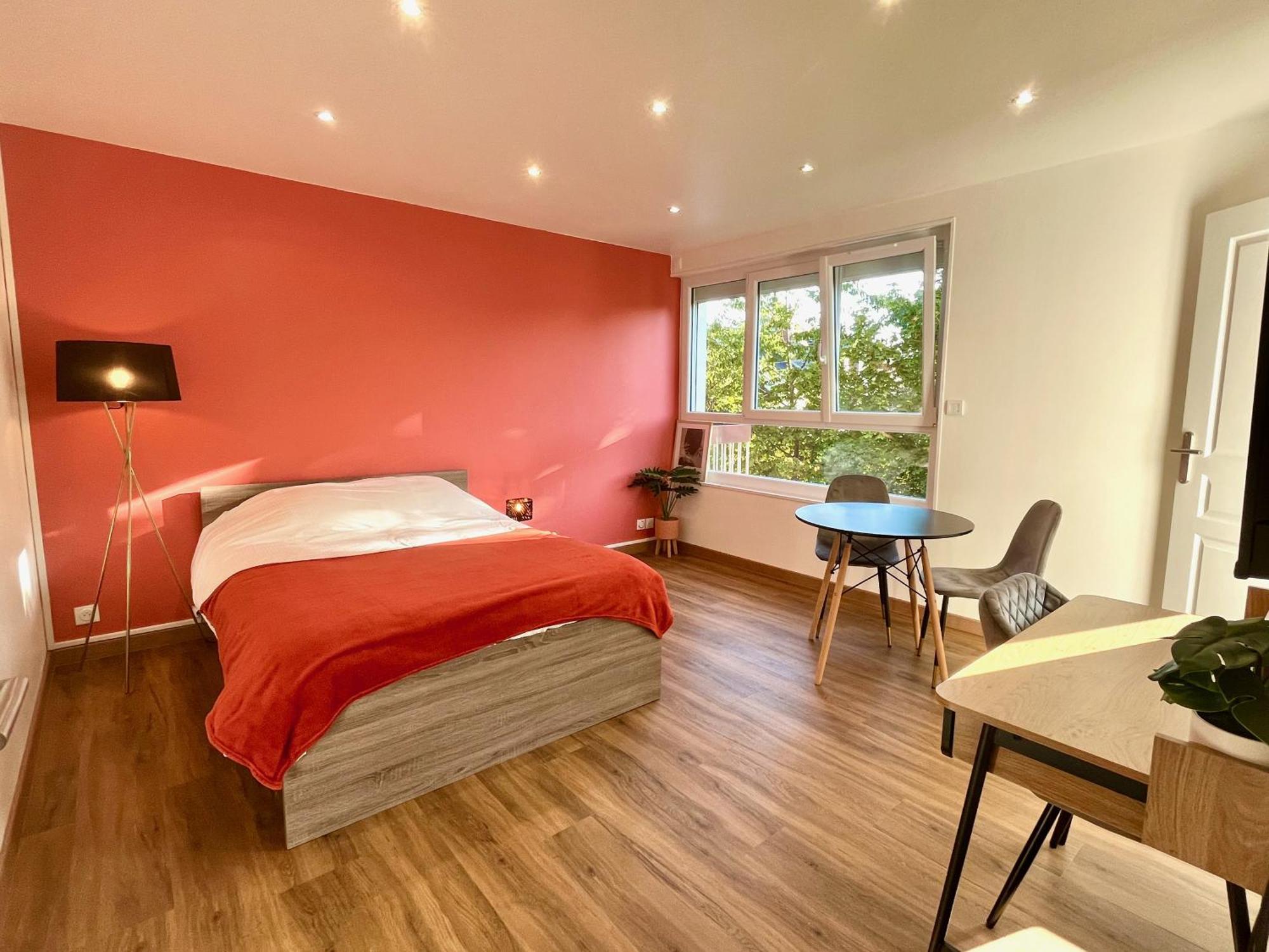 Charmant Studio + Parking Prive Caen Exterior foto